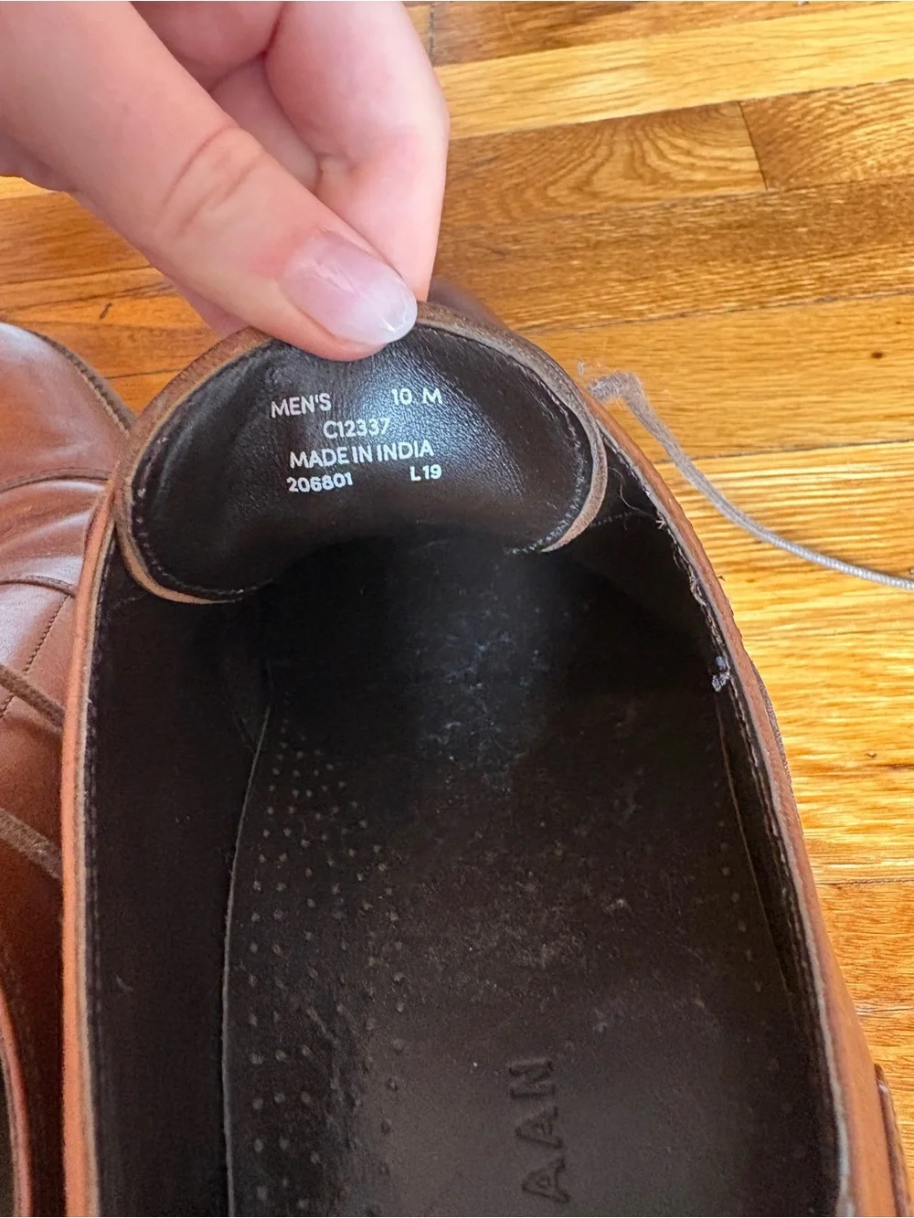 Cole Haan Men's Cap-Toe Oxford Leather Dress Shoes - Brown